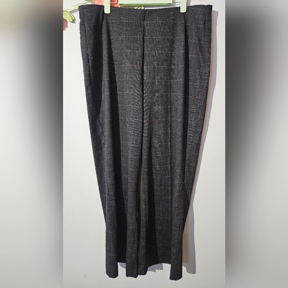 Nwt Jones New York Ponte Knit Plaid Pants Plus Size 1x